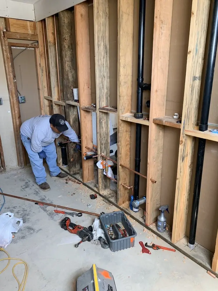 Commercial rough-in plumbing for Water Heater Replacement in Prospect Point